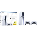 PlayStation 5 (Slim) + deux manettes sans fil DualSense, Console de jeu