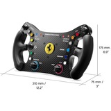 Thrustmaster Ferrari 488 GT3 Wheel Add-On, Volant Gris, PC, PlayStation 4, PlayStation 5, Xbox One, Xbox Series X|S