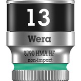 Wera Ceinture A 1 Jeu de douilles Zyklop, Clés mixtes à cliquet Noir, 10 pièces, avec fonction de maintien, avec entraînement 1/4