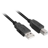 USB-A 2.0 > USB-B, Câble