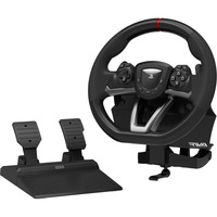 HORI Racing Wheel APEX Noir Volant + pédales PC, PlayStation 4, PlayStation 5 Noir, Volant + pédales, PC, PlayStation 4, PlayStation 5, 270°, Avec fil, Noir, Cable