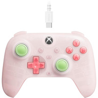 8BitDo Ultimate Mini Wired, Manette de jeu Transparent/Rose