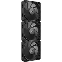 Corsair RX120 MAX Thick, Ventilateur de boîtier Noir, 3 pièces, connecteur de ventilateur PWM à 4 broches