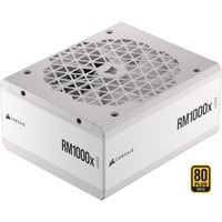Corsair RM1000x SHIFT White, 1000W alimentation Blanc, 4x PCIe, 1x 12VHPWR, Gestion des câbles