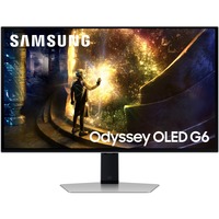 SAMSUNG S27DG612S QHD OLED 27" Moniteur gaming Argent, 2x HDMI, 1x DisplayPort, USB-A, USB-B, 240Hz, HDR10+