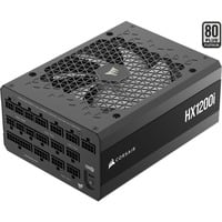 Corsair HX1200i, 1200 Watt alimentation Noir, 5x PCIe, gestion des câbles