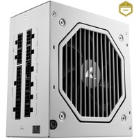 Sharkoon Rebel P20 850 White alimentation Blanc, 1x 12VHPWR, 4x PCIe, gestion des câbles
