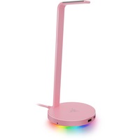 Razer Station de base V2 Chroma - Quartz, Support rose fuchsia