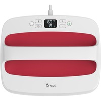 Cricut EasyPress 2, Presse à chaud Blanc/Rouge, 30 x 25 cm