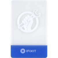 iFixit Plastic Cards plastic, Grattoir Transparent/Bleu, Outil d'ouverture, Papier plastifié, Plastique, Bleu, Transparent, Blanc, 2 outils