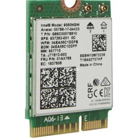 Intel® ® Wireless-AC 9560, Adaptateur WLAN Interne, Sans fil, M.2, WLAN / Bluetooth, 1730 Mbit/s, Vert, Gris, En vrac